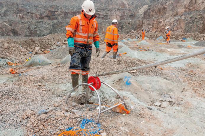 Good blast area preparation is a recurring challenge for those undertaking drilling and blasting operations