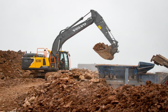 The EC230 Electric excavator has been put to work across a variety of tasks