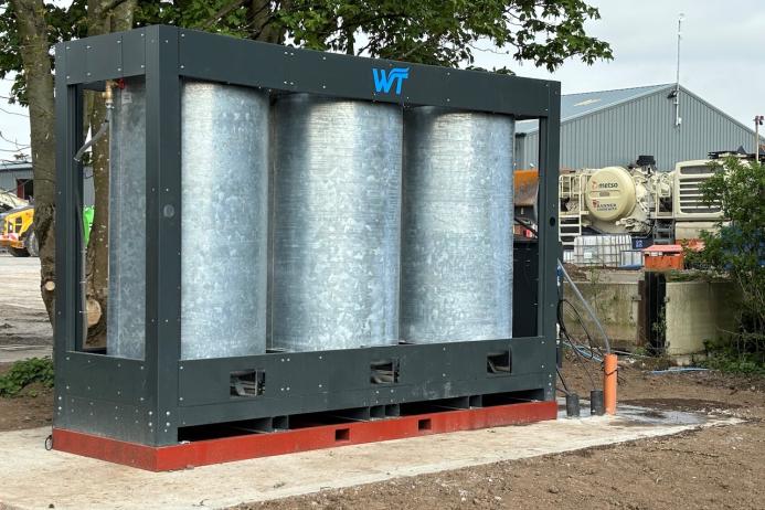 Banner Contracts’ new Trime X-60 filtration unit