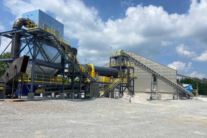 Heidelberg Materials have invested in modifying the Speed facility to produce slag cement from domestically sourced slag granules