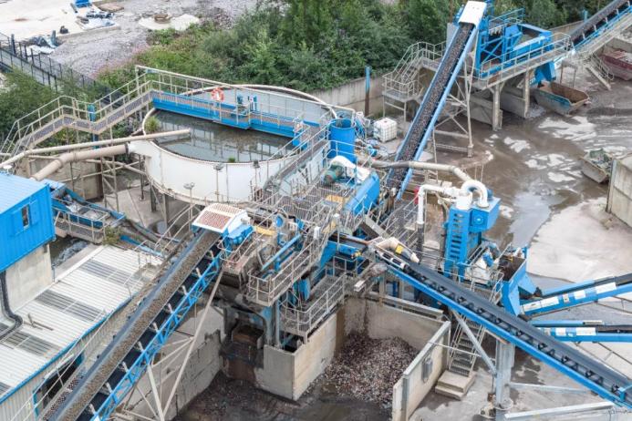Land Recovery’s recycling plant in Stoke-on-Trent