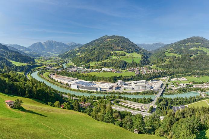 The Liebherr plant in Bischofshofen