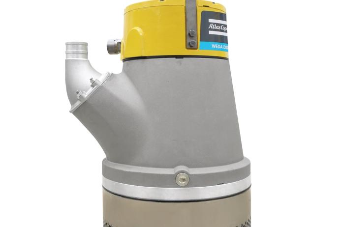 The WEDA D80SH is one of four new electric submersible pumps launched by Atlas Copco 