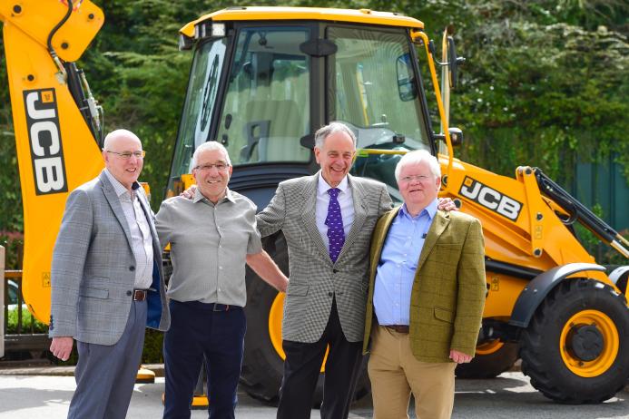 L–R: Chris Carnwell, Keith Hepden, Mick Higgs and Nigel Heinich