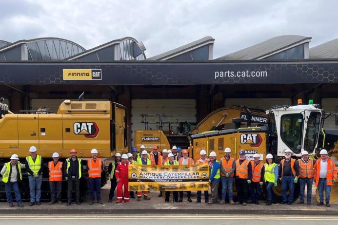 ACMOC members at Finning UK & Ireland HQ in Cannock
