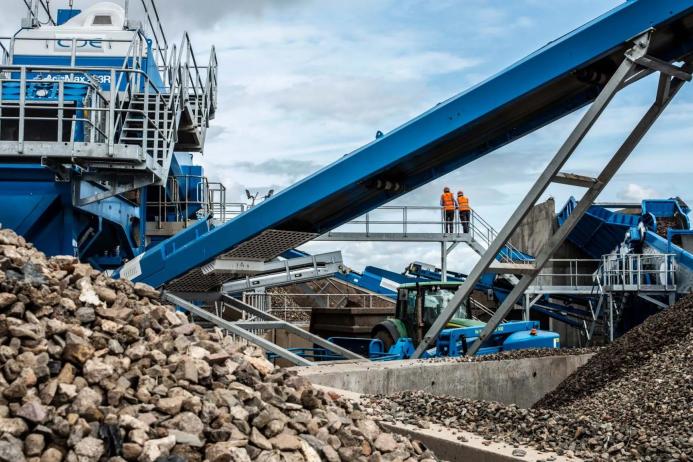 Brewster Bros are making huge sustainability strides with the 150 tonnes/h C&D recycling plant 