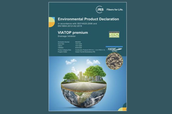 Rettenmaier UK have launched the first EPD for cellulose fibres used in the asphalt industry