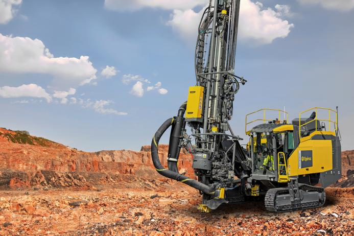 The new MKII SmartROC CL drill rig from Epiroc