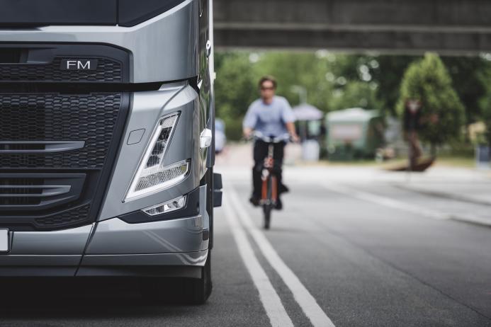 Volvo Trucks are introducing two safety systems focusing on protecting pedestrians and cyclists
