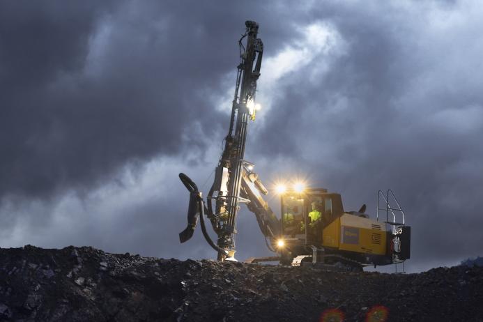 Epiroc have launched the updated new-generation PowerROC T35 surface drill rig