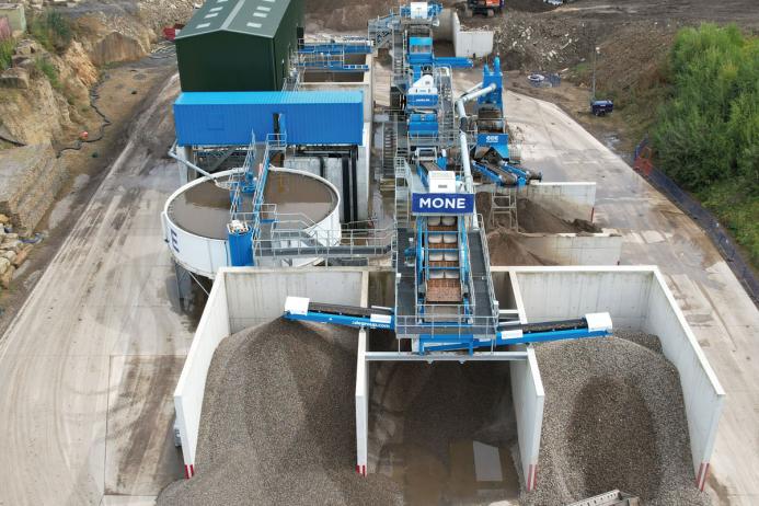The new CDE recycling plant at Blackhill Quarry has equipped Mone Bros with the latest wet-processing technology to advance a circular economy in Yorkshire