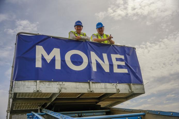 L-R: Steve Crossland, technical manager at Mone Bros, and Michael Coleman, managing director of Mone Bros
