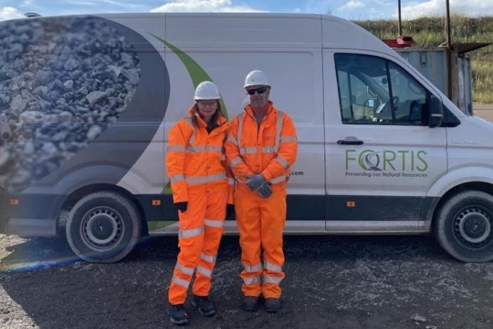Joanna Collison (left), Fortis IBA’s new environmental compliance manager