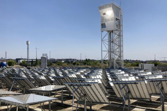 Cemex’s solar clinker project is a collaboration with cleantech company Synhelion, who developed the high-temperature solar heat technology it uses