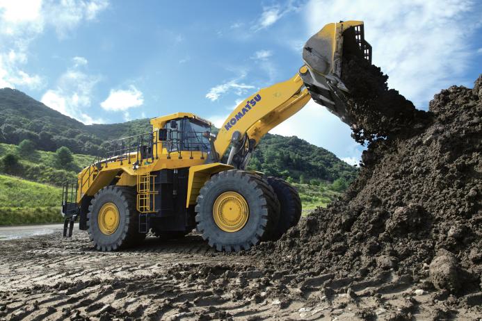 The WA700-8 is the newest addition to Komatsu’s line-up of wheel loaders for quarry and aggregate operations