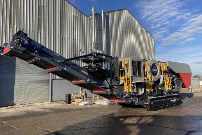 The first MAGNA MT120J jaw crusher is now on its way to Mineral Processing Solutions in Australia