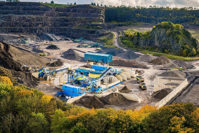 Malcolm Construction’s CDE wash plant at Loanhead Quarry, Scotland