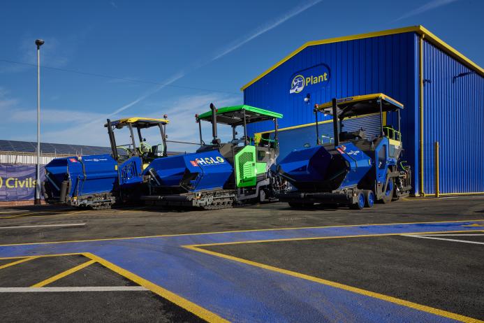 Part of the new machine line-up at Huyton