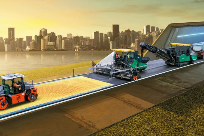 Vögele’s RoadScan non-contacting temperature-measurement system is an innovative and cost-efficient solution for the road construction industry