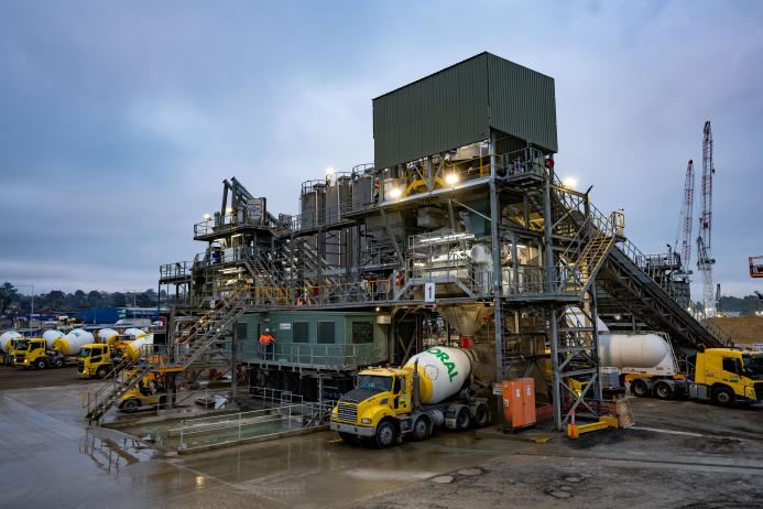 Boral are trialling a new recycled sand for concrete using crushed glass from end-of-life and damaged solar panels