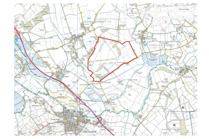 Location of the Airfield Quarry site