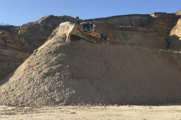 Glen Forbes sand quarry, about 100km south-east of Melbourne