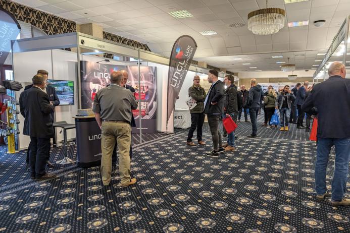 Heavy Clay UK attendees and exhibitors networking