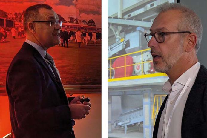 Left: Andrew McDermott, deputy chief executive of Ceramics UK; Right: Developing projects, delivered by Reiter Morando