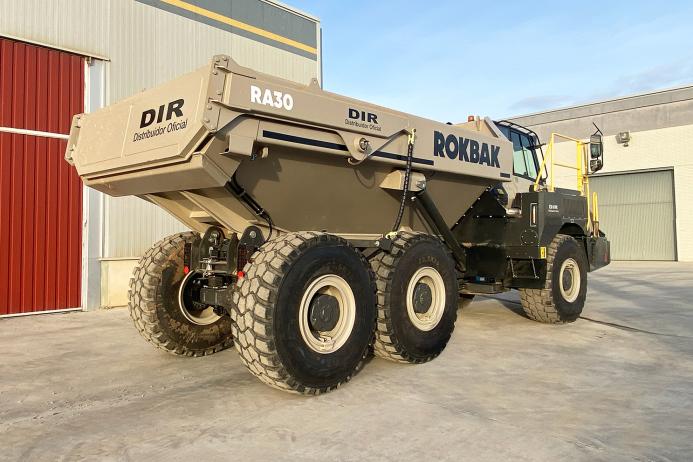 DIR International Trading will sell and support Rokbak trucks in Spain and Portugal