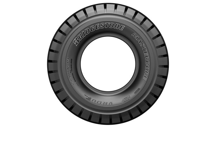 The new Bridgestone MASTERCORE VRDU dumptruck tyre for the aggregate segment 