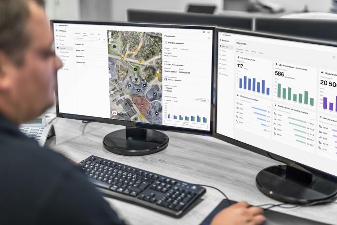 Production dashboards share key information on material movements and fuel consumption, removing the need for paper-based tracking and guesswork