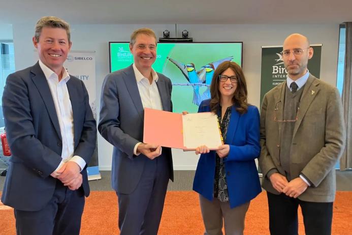 Sibelco have announced a three-year renewal of their long-standing global partnership with BirdLife International