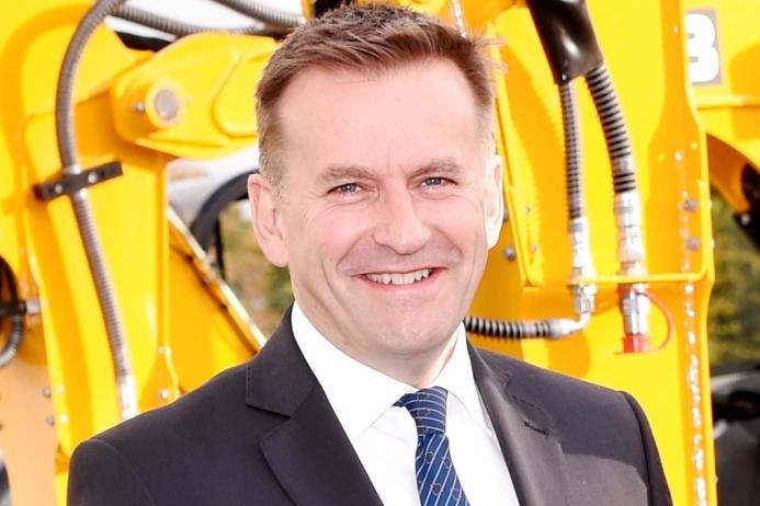 JCB chief executive officer Graeme Macdonald 
