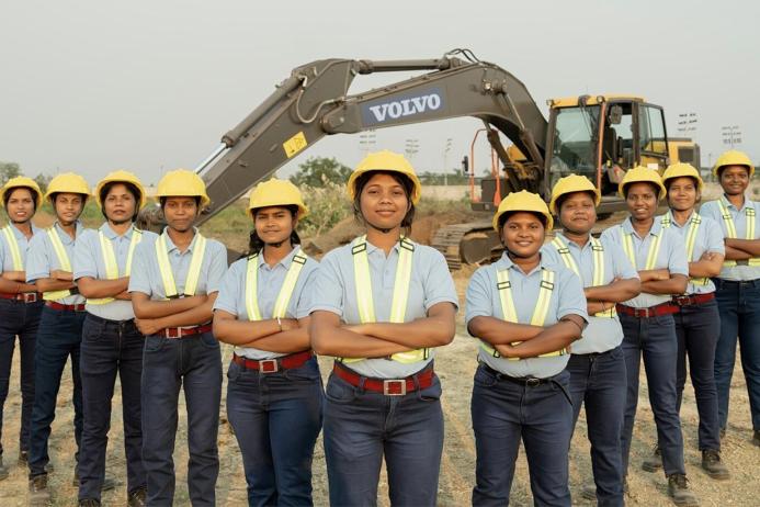 Volvo CE's Iron Women programme is helping to address industry gender disparity
