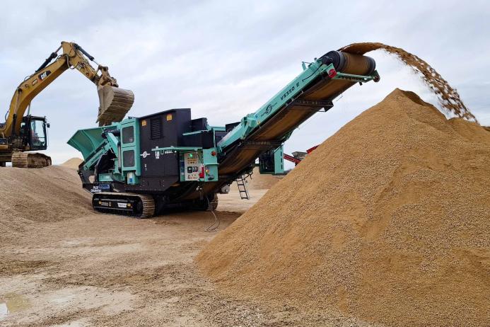 The latest generation TwisterTrac VS350E from Pilot Crushtec offers major productivity gains and environmental benefits