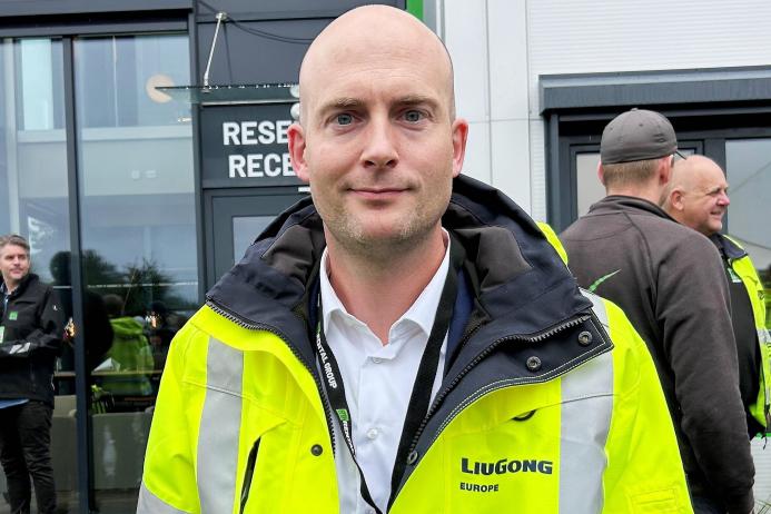 Dagfinn Søgård, regional sales manager for Scandinavia at LiuGong Europe