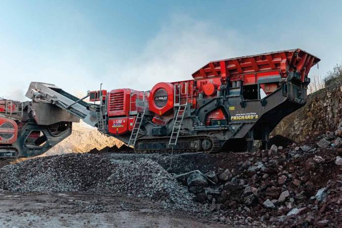With the Finlay J-1280 now a key part of their fleet, Prichard’s are well-positioned to deliver both productivity and sustainability in their quarrying operations