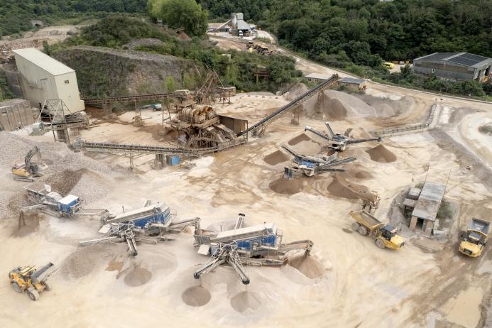 Holcim UK’s Moorcroft Quarry, near Plymouth, Devon