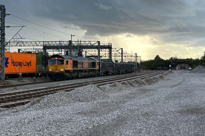 Tarmac’s new rail-fed aggregates depot in Rugby