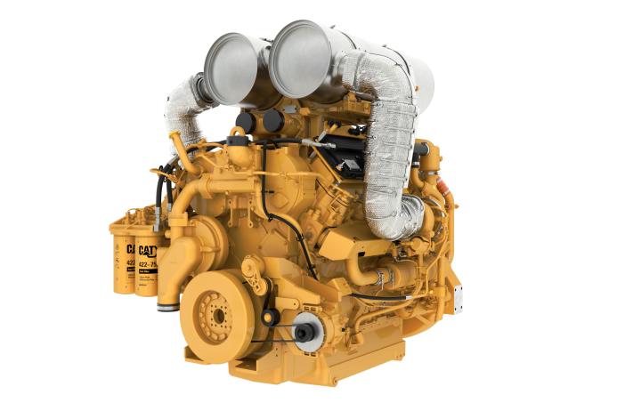The new Cat C32B engine for large off-highway machines and equipment