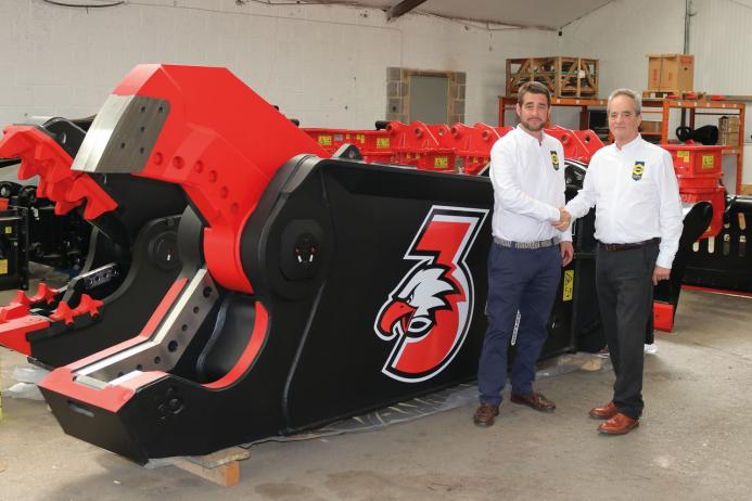 L–R: Charles Polak, managing director of INMALO, and John Polak