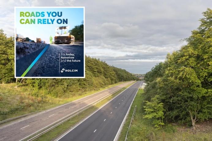 Holcim UK aim to help create roads that are built better, maintained smarter, and made more sustainably