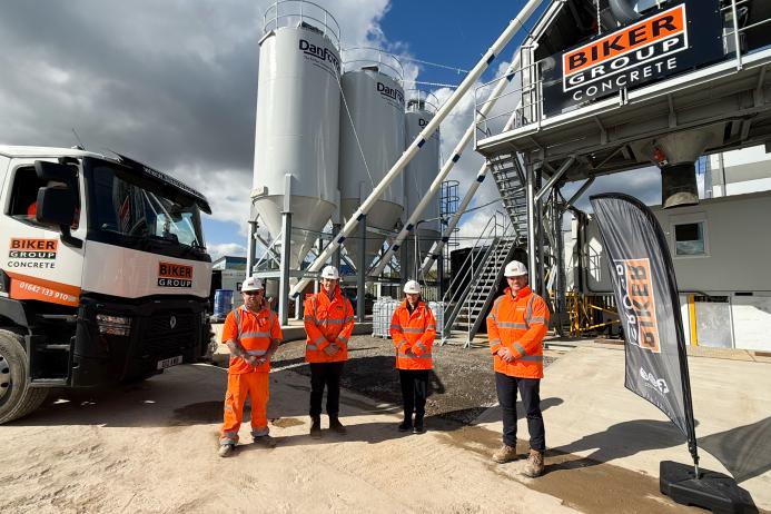Biker Group have opened a new concrete plant in Stockton-on-Tees 
