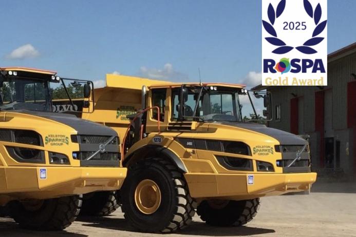 Kelston Sparkes won a prestigious Gold award for their health and safety performance in 2024