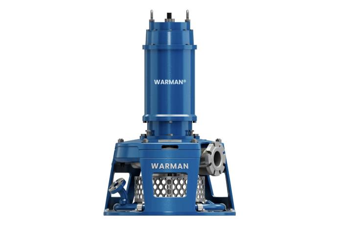 The Warman SHW-XTR heavy-duty submersible slurry pump