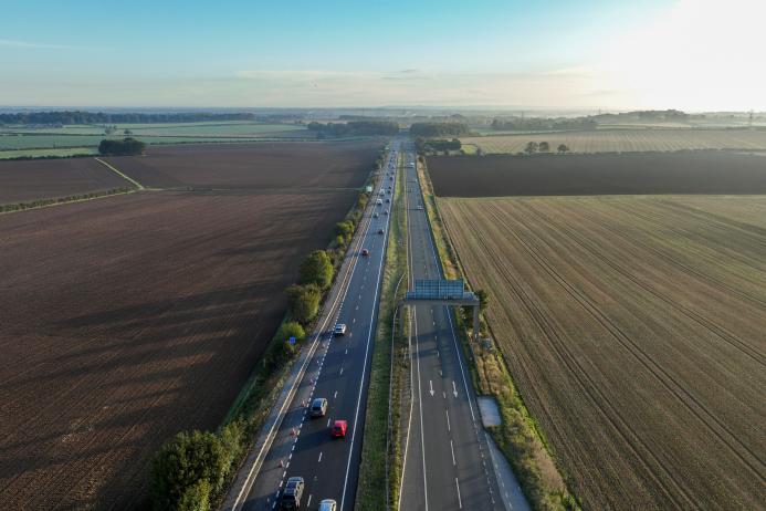 The A64 in North Yorkshire is believed to carry out the UK’s lowest-carbon resurfacing trial using CEVO Asphalts.