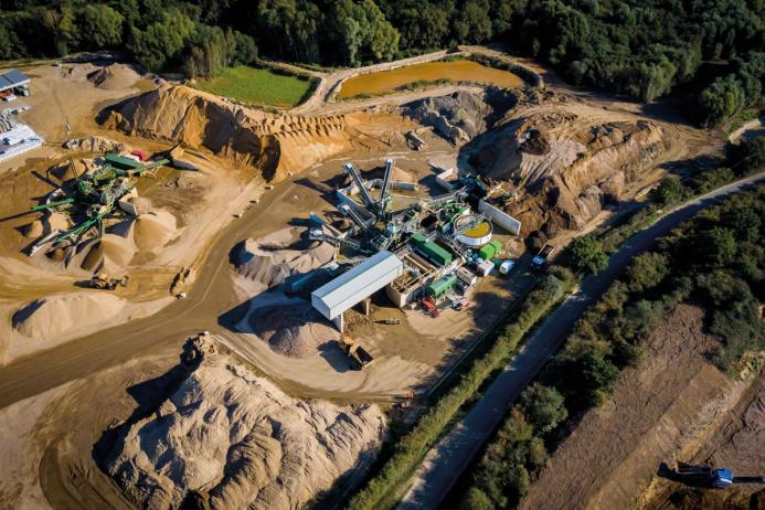 Overview of Martell’s Quarry in Essex