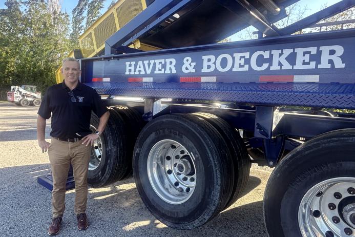 Martin Loughran, sales manager for UK and Ireland at Haver & Boecker Niagara
