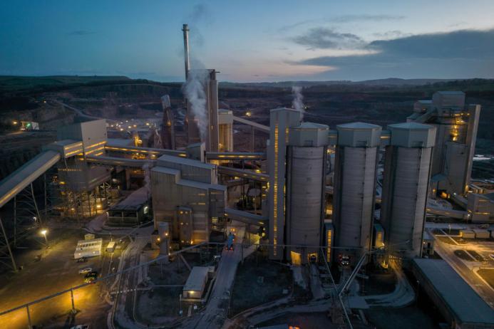 Tarmac’s Tunstead cement plant