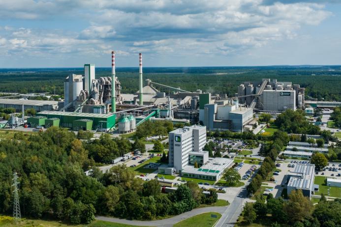 Heidelberg Materials' Gorazdze cement plant in Ceentral Poland